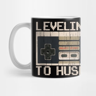 Leveling Up to Husband Play Gamer Groom Bachelor Party Mug